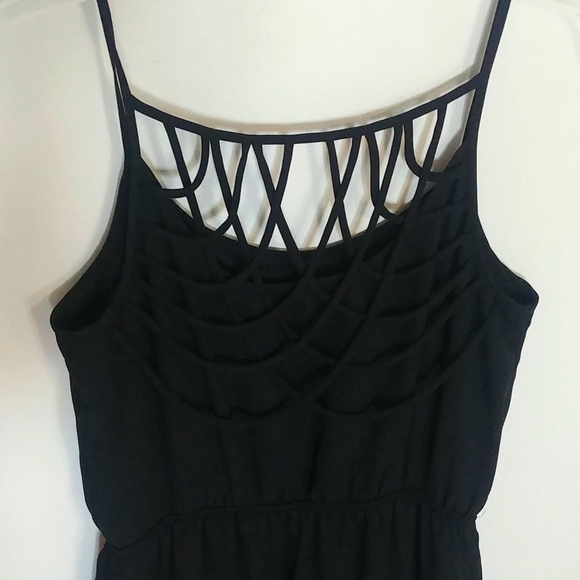 Studio Y Spaghetti Strap Black Dress - Picture 4 of 11